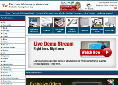 Electronic Whiteboards Warehouse Tumbnail 1
